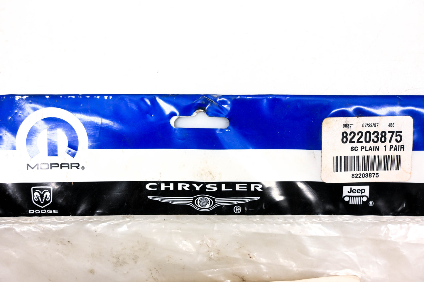 Mopar 82203875 Splash Guard Kit NOS