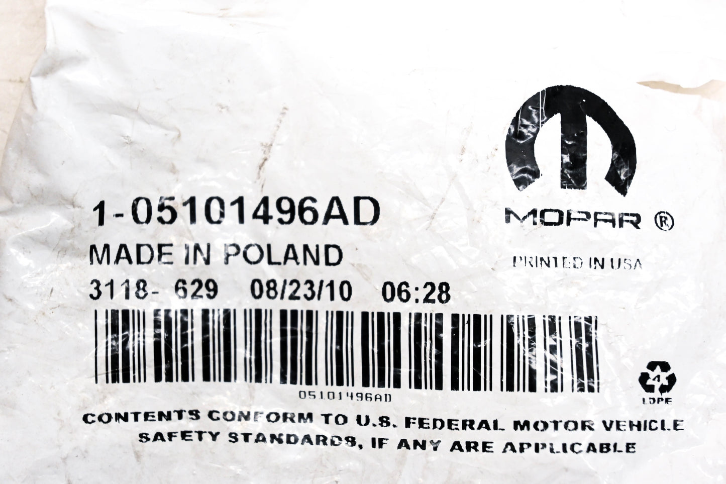 Mopar 05101496AD, 5101496AD Brake Light Switch NOS