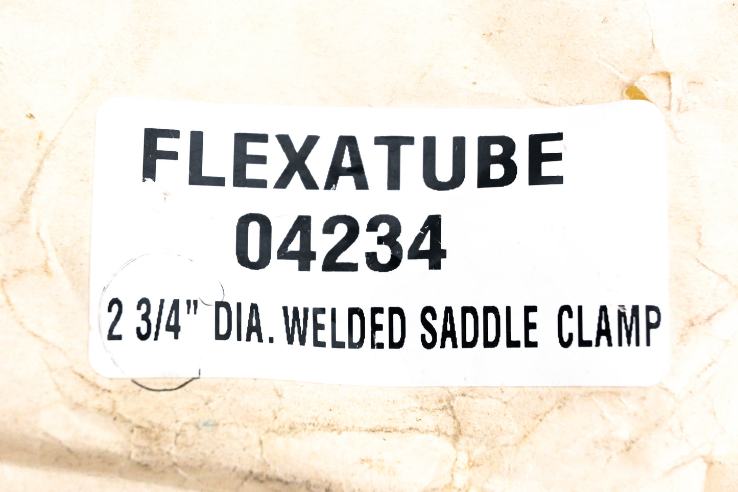 Flexatube 04234 Welded Saddle 2-3/4" Clamp Kit NOS