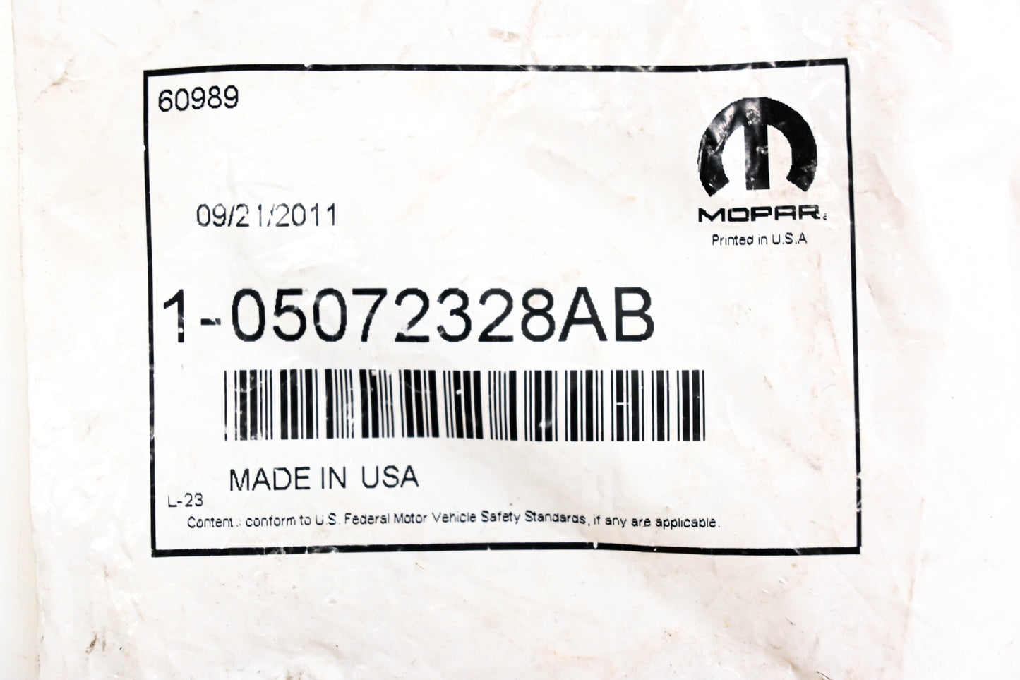 Mopar 05072328AB, 5072328AB Selector Lever NOS
