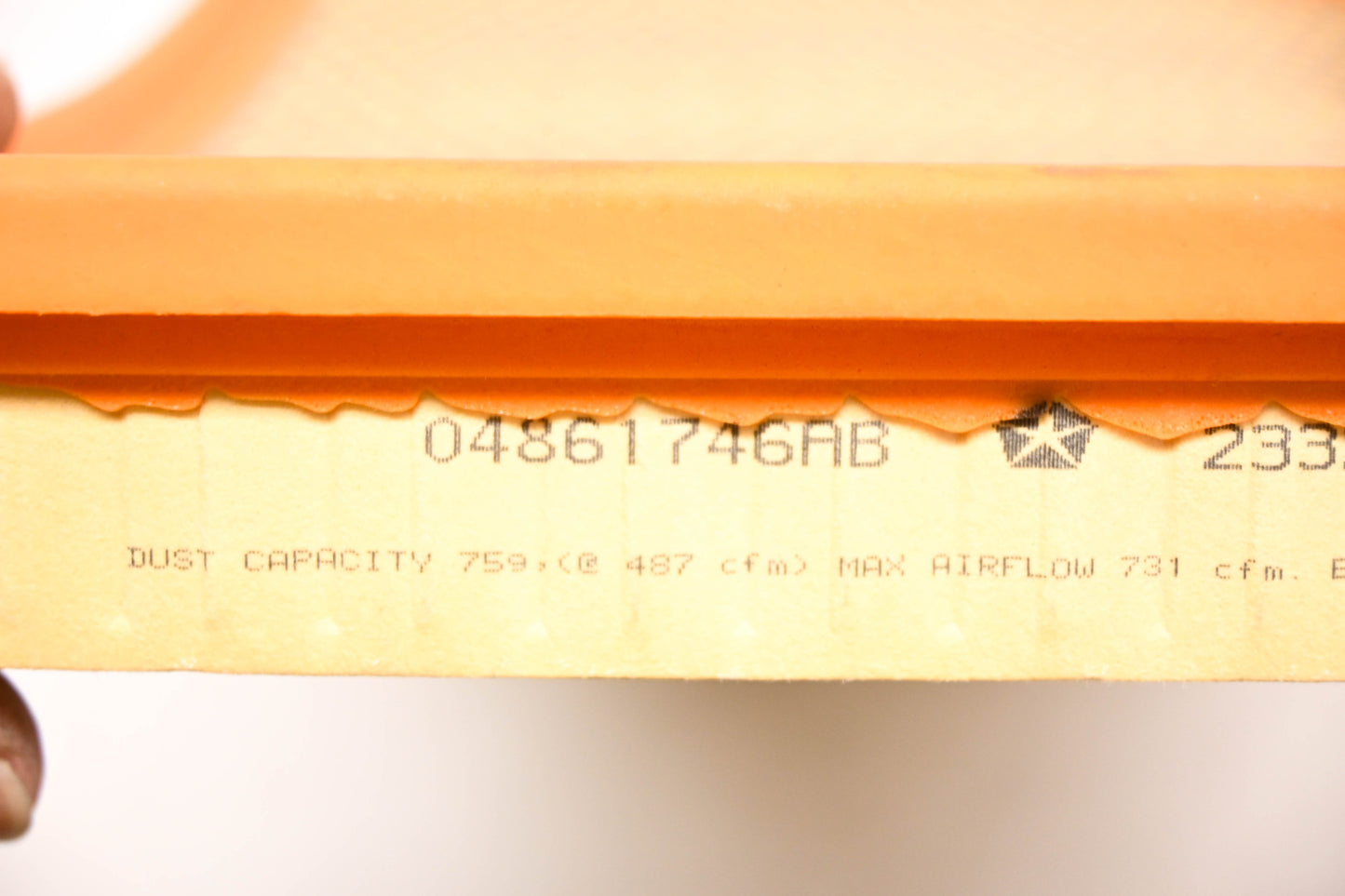 Mopar 04861746AB, 4861746AB Air Filter NOS