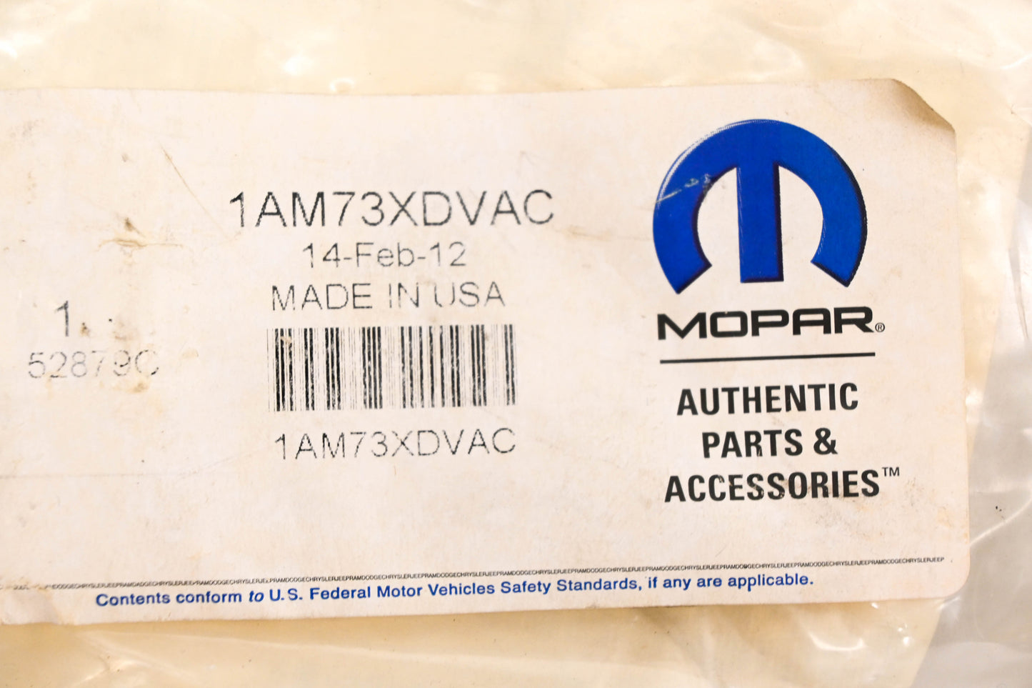 Mopar 1AM73XDVAC Left Air Vent NOS