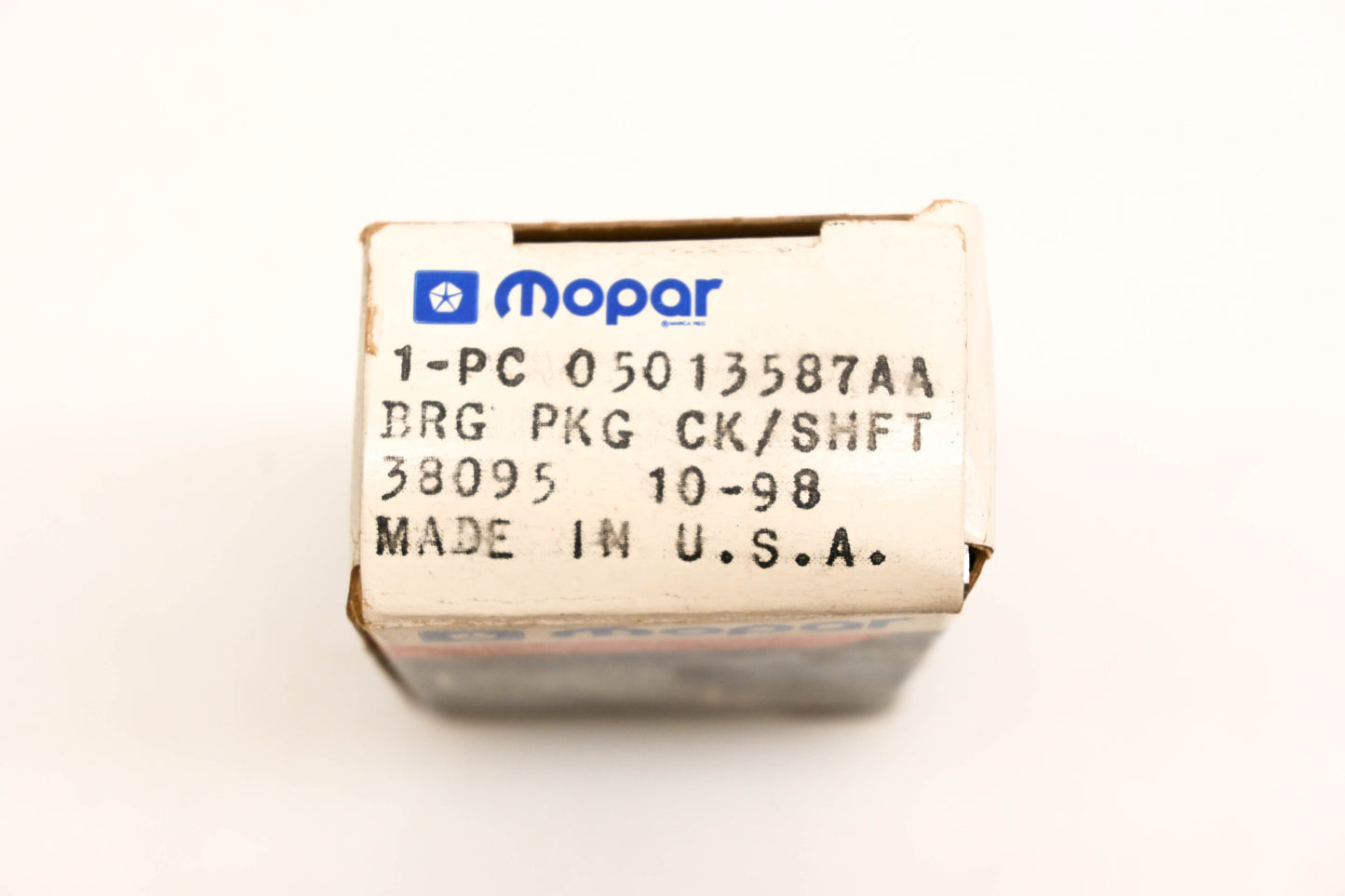 Mopar 05013587AA, 5013587AA Crankshaft .025mm Undersize Bearing Kit NOS