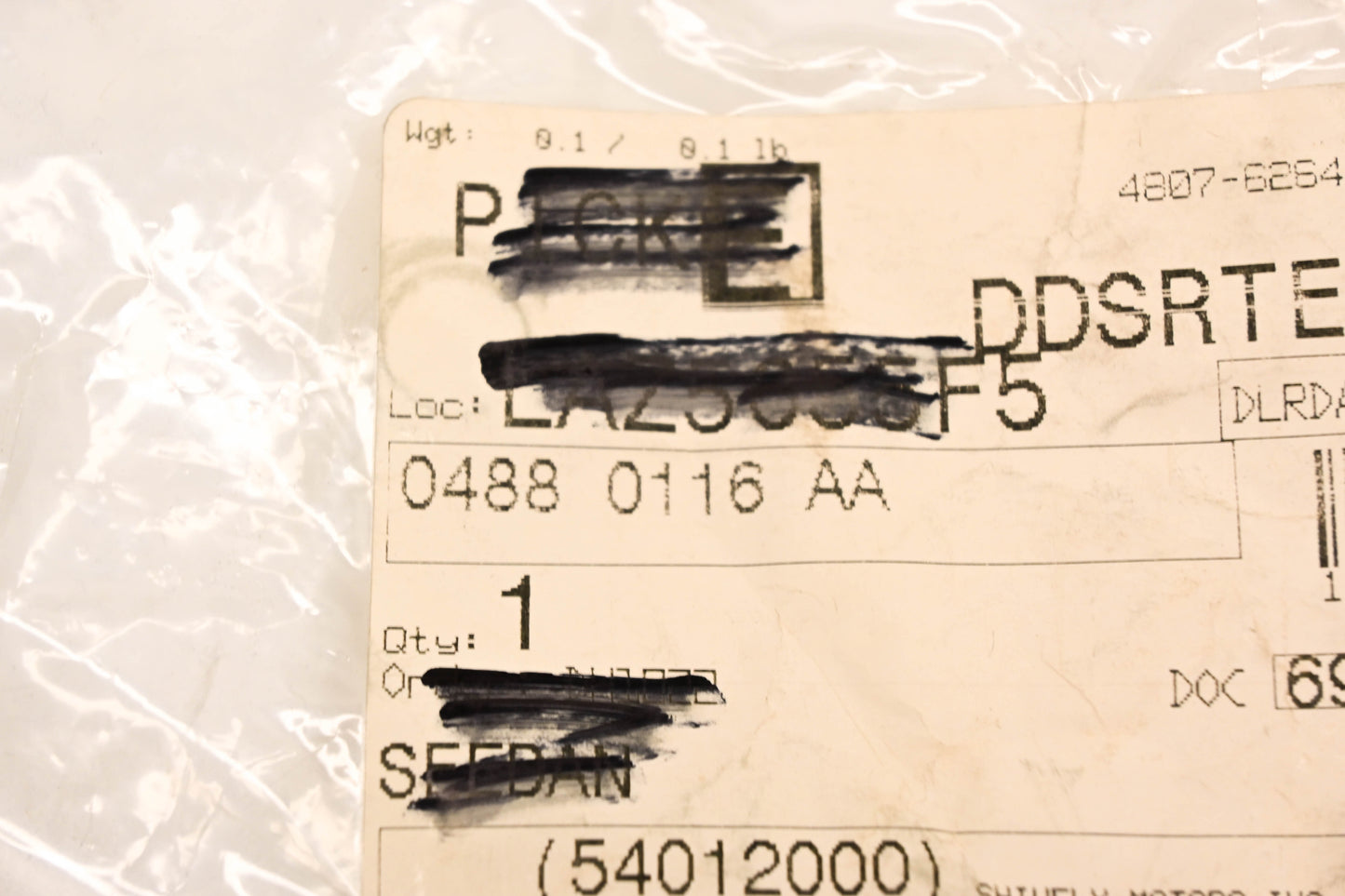 Mopar 04880116AA, 4880116AA Bushing NOS