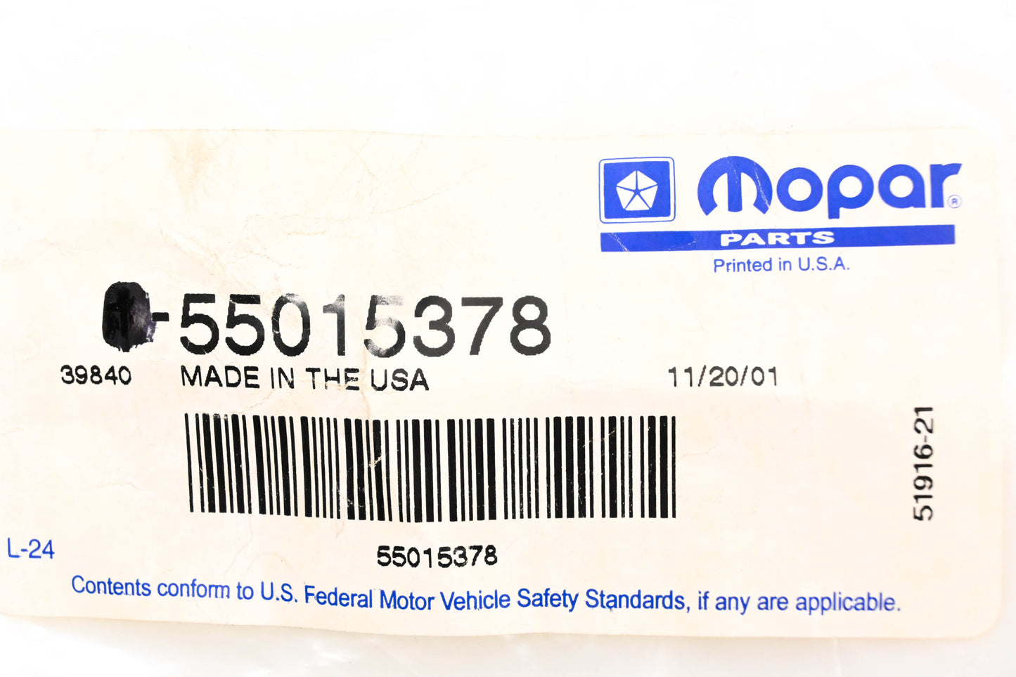 Mopar 55015378 Soft Top Snaps Qty 2 NOS