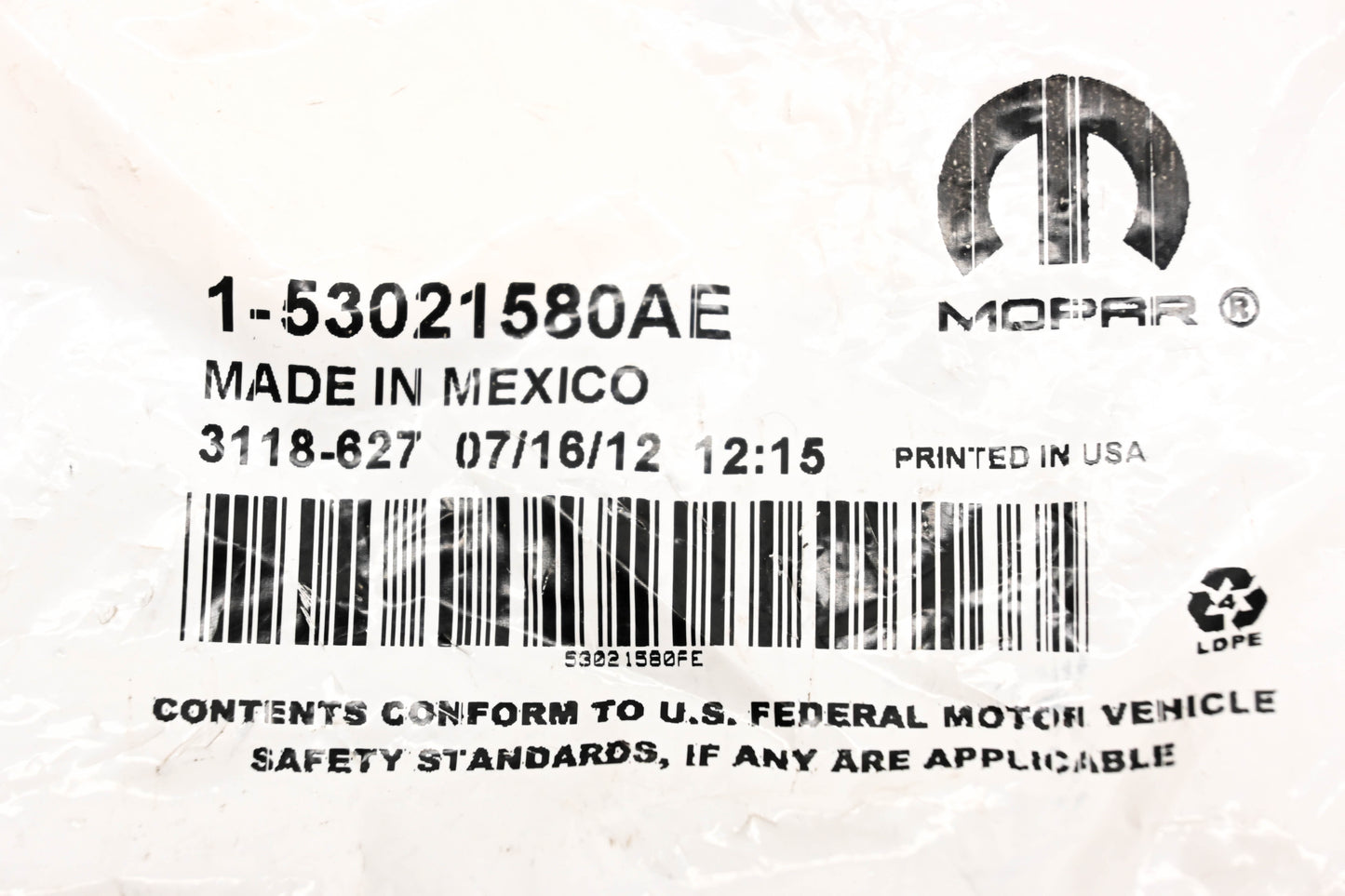 Mopar 53021580AE Engine Valve Spring NOS
