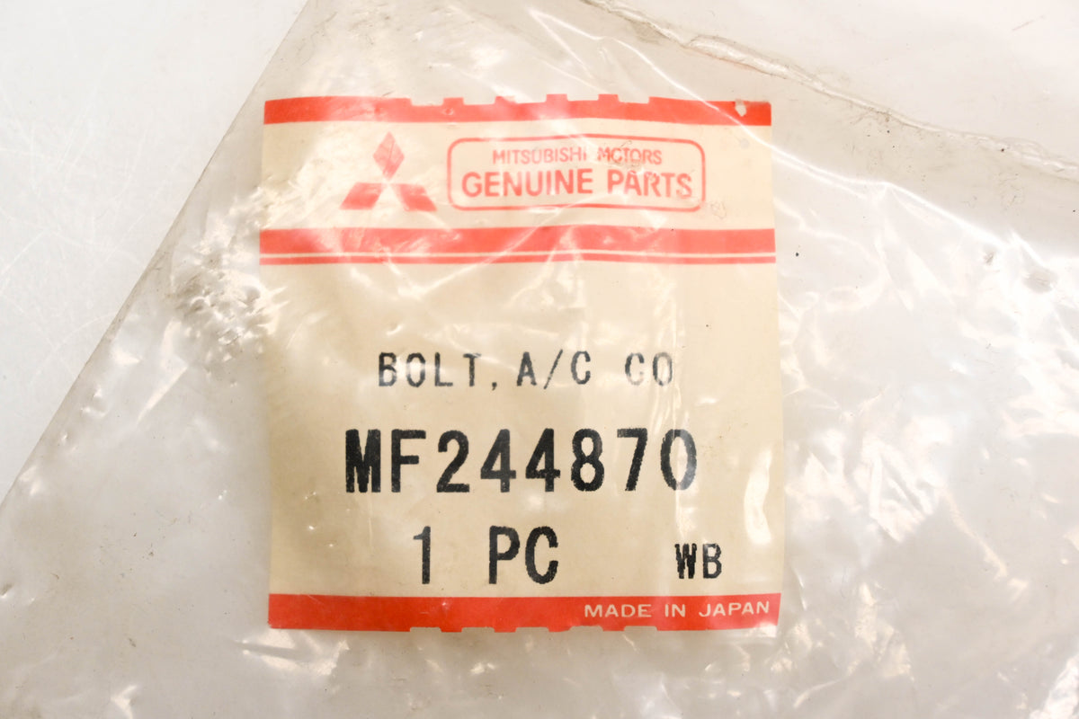 Mitsubishi MF244870 AC Compressor Bolt w/ Washers NOS