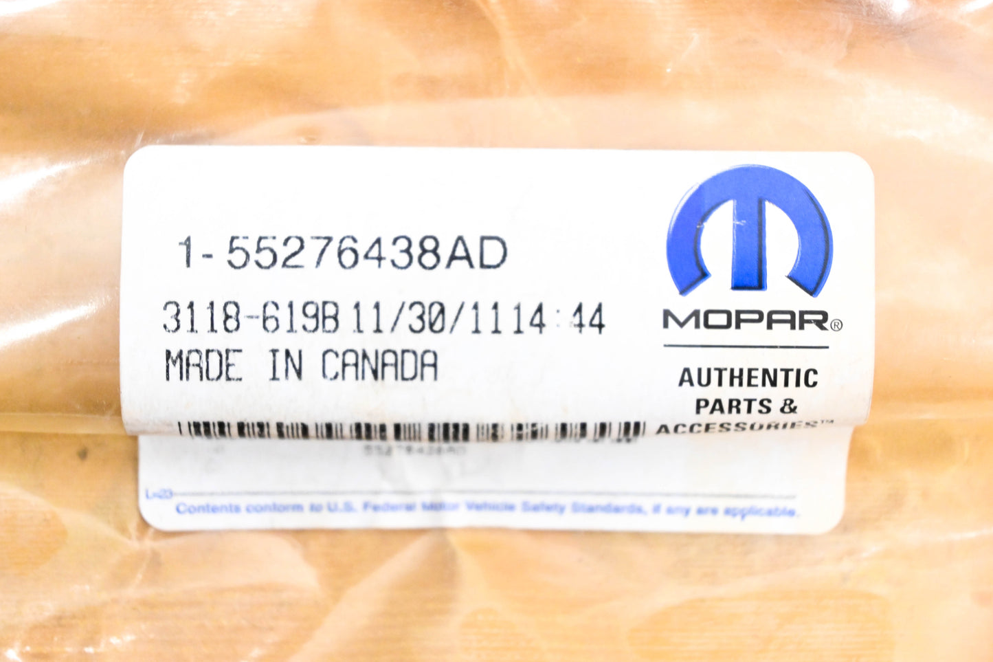 Mopar 55276438AD Rear Passenger Side Door Seal NOS