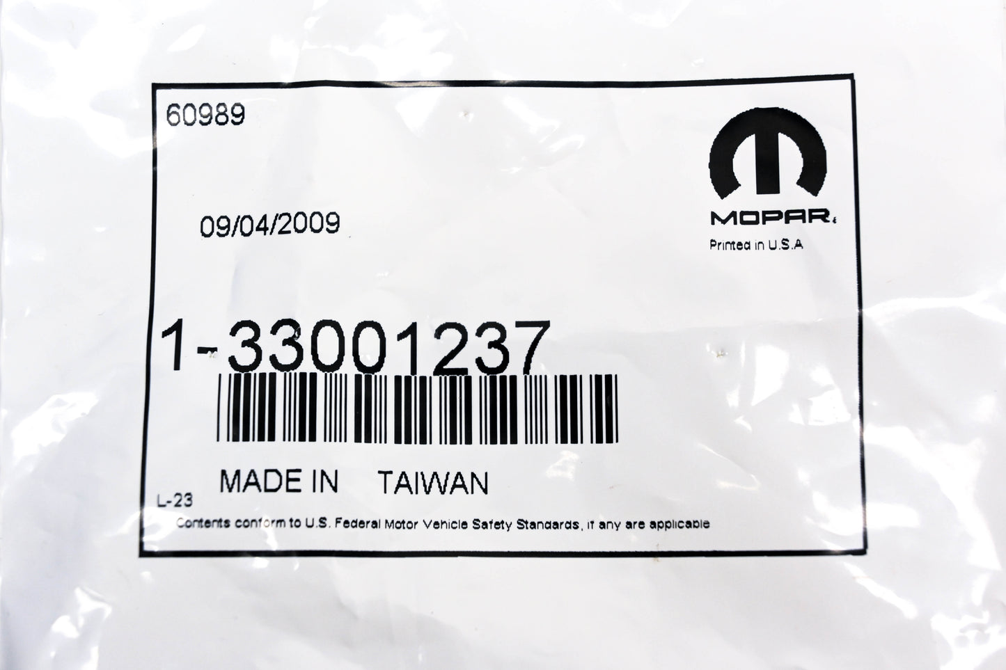 Mopar 33001237 Valve Cover Grommet NOS