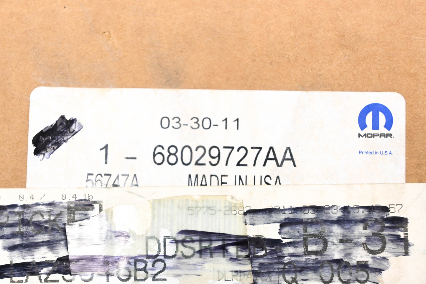 Mopar 68029727AA Expansion Valve Kit NOS
