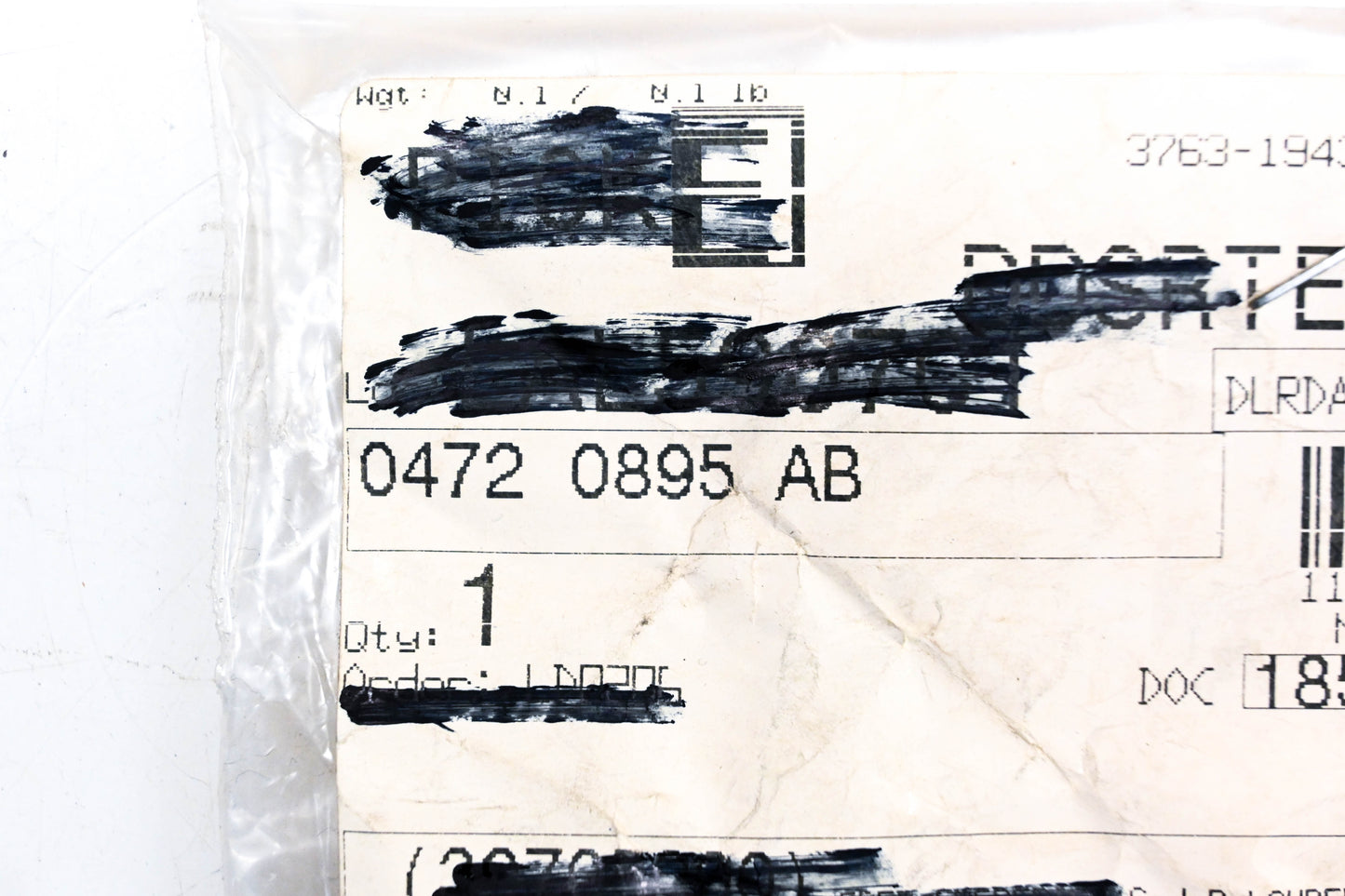 Mopar 04720895AB Differential Drive Pinion Gear Nut NOS