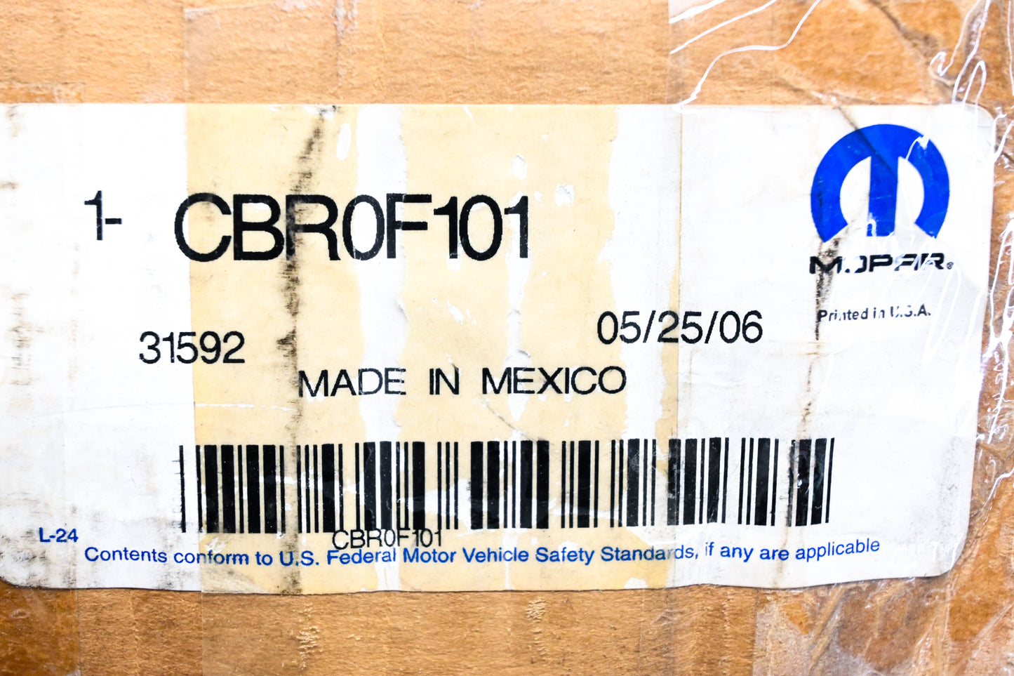 Mopar CBR0F101 Windshield Wiper Motor Kit NOS