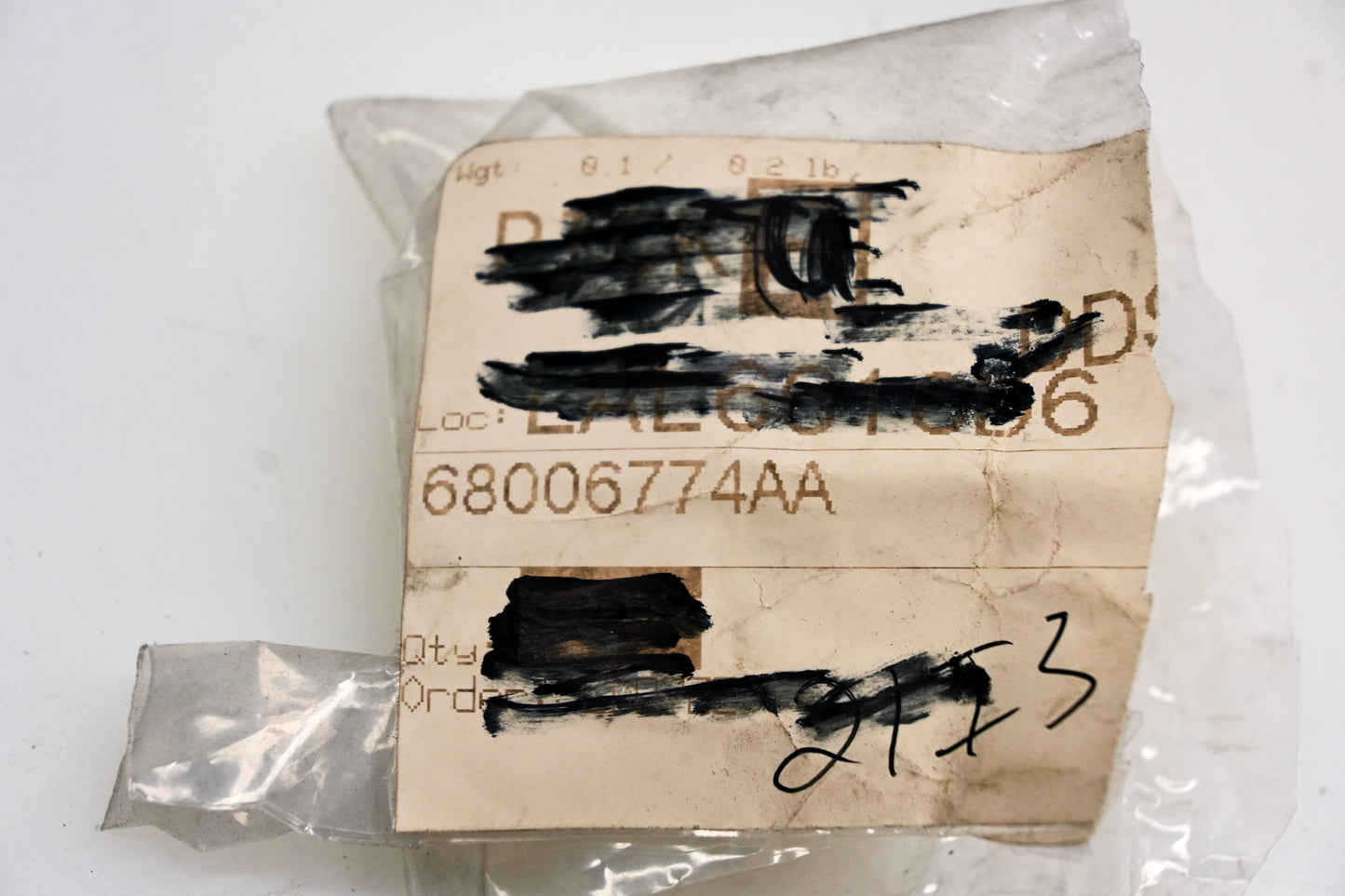 Mopar 68006774AA Tire Pressure Sensor Nut NOS