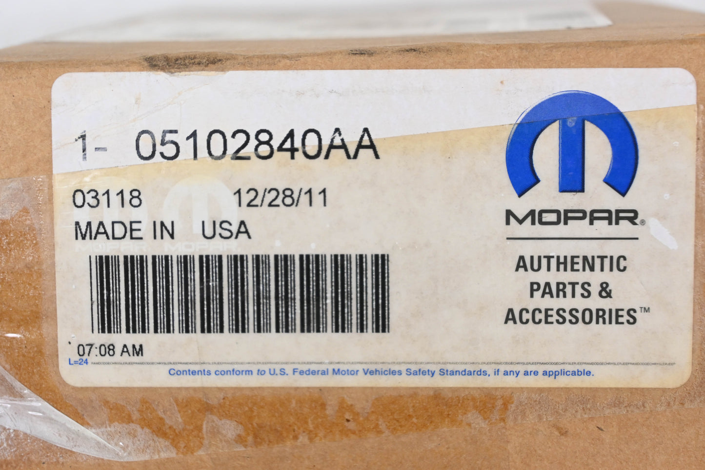 Mopar 05102840AA, K411574 Left Door Handle Kit Dark Sandstone NOS