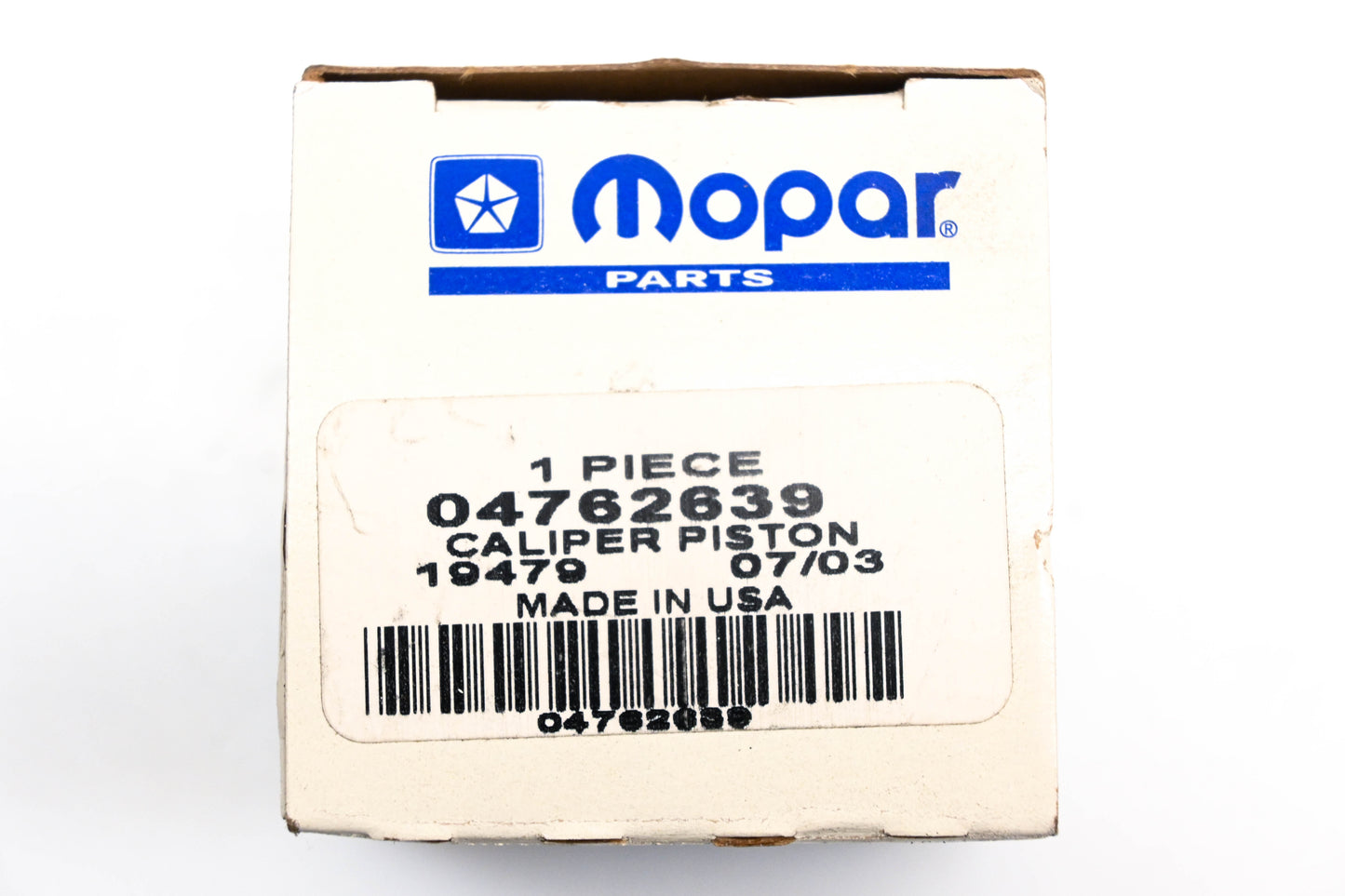 Mopar 04762639, 4762639 Brake Caliper Piston NOS