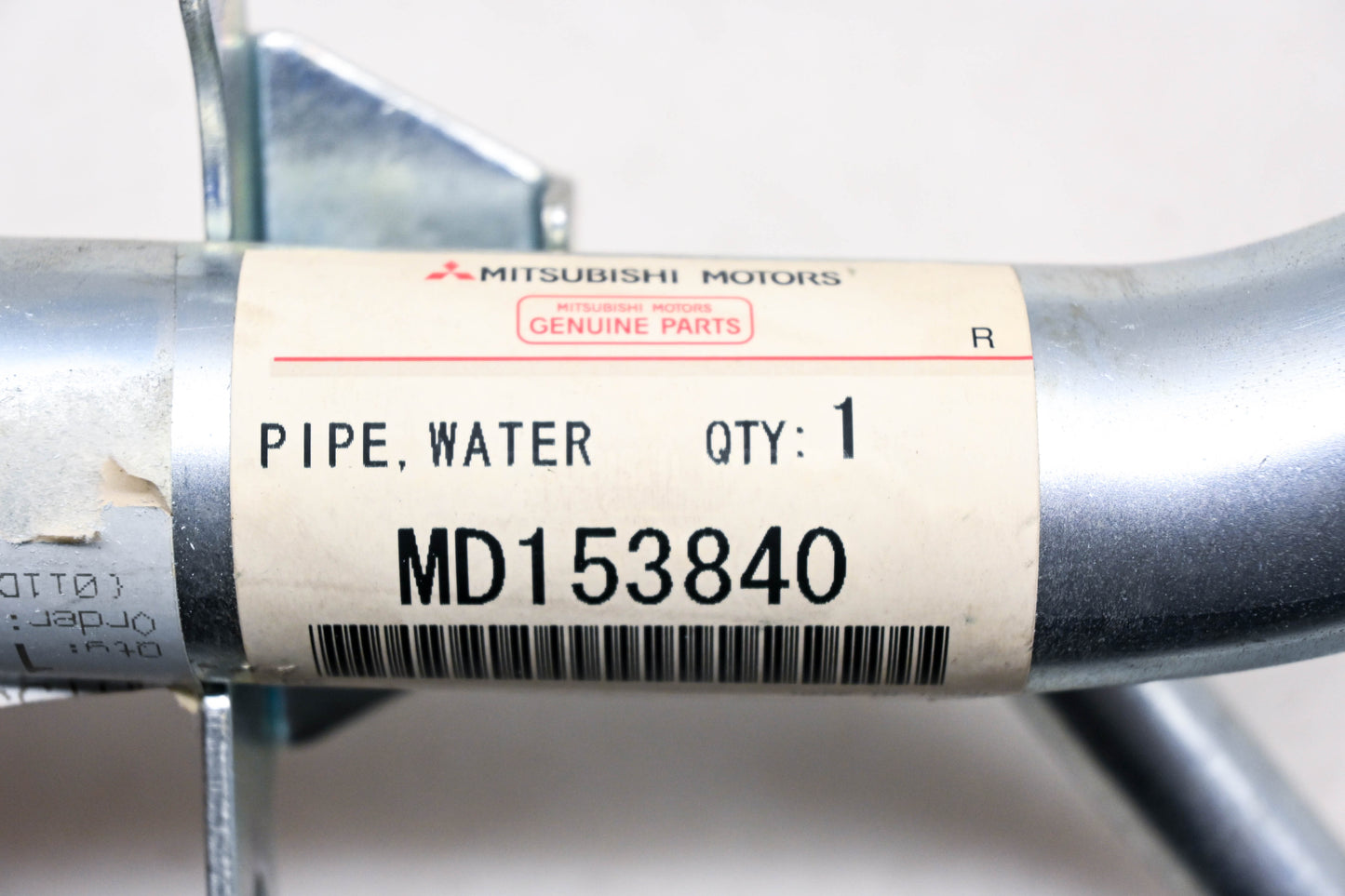 Mitsubishi MD153840 HVAC Heater Hose NOS