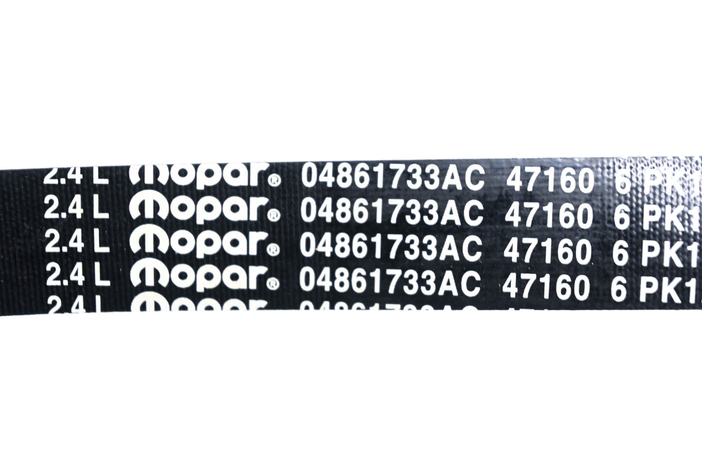 Mopar 04861733AC, 4861733AC Serpentine Belt NOS