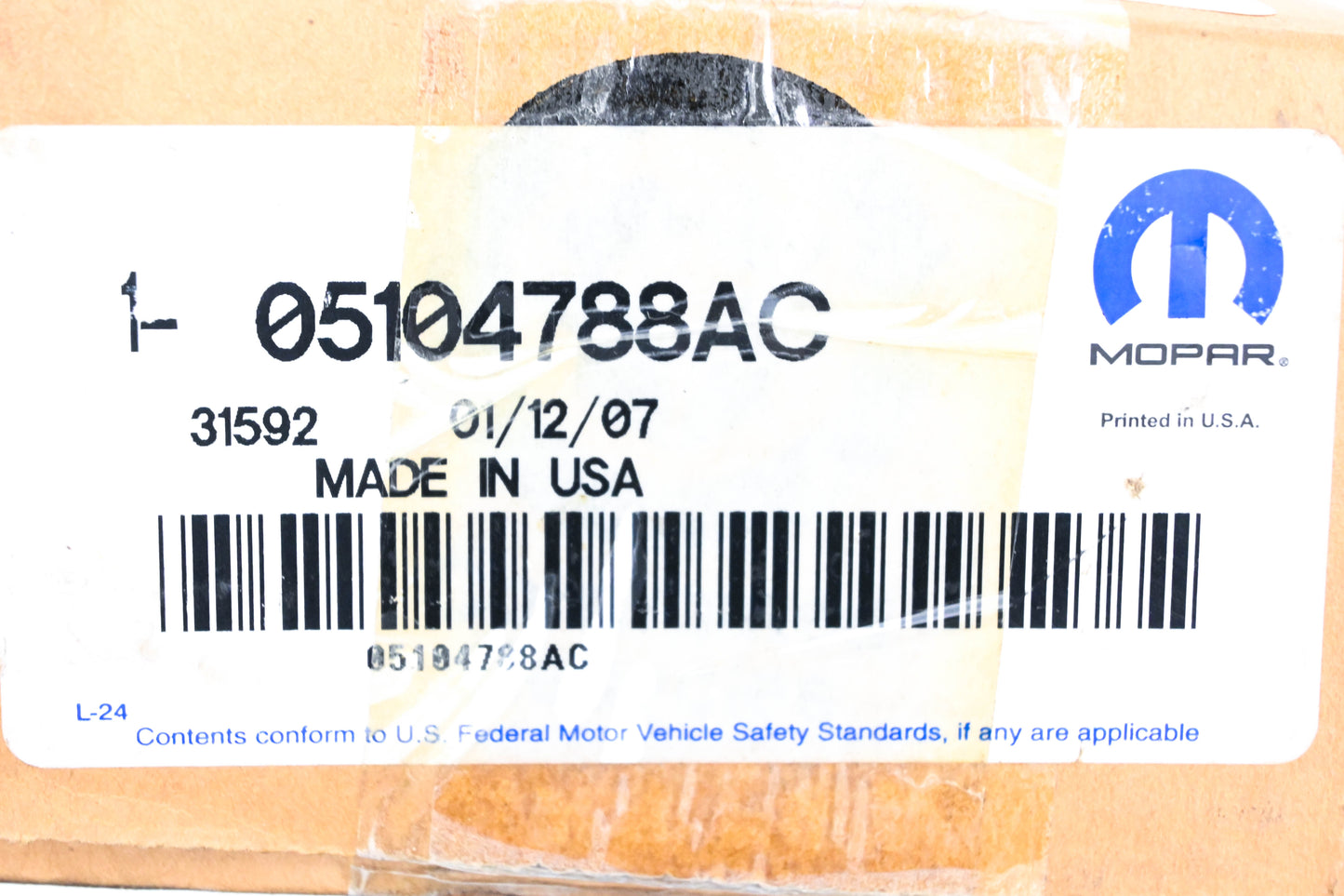 Mopar 05104788AC, 5104788AC Upper Control Arm Ball Joint Kit NOS