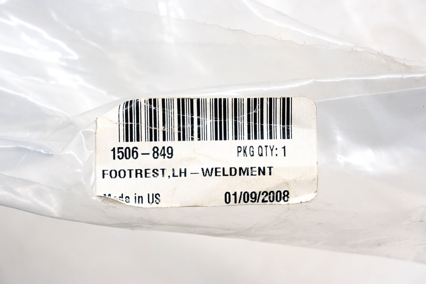New OEM Arctic Cat 1506-849 Left Weldment Footrest NOS