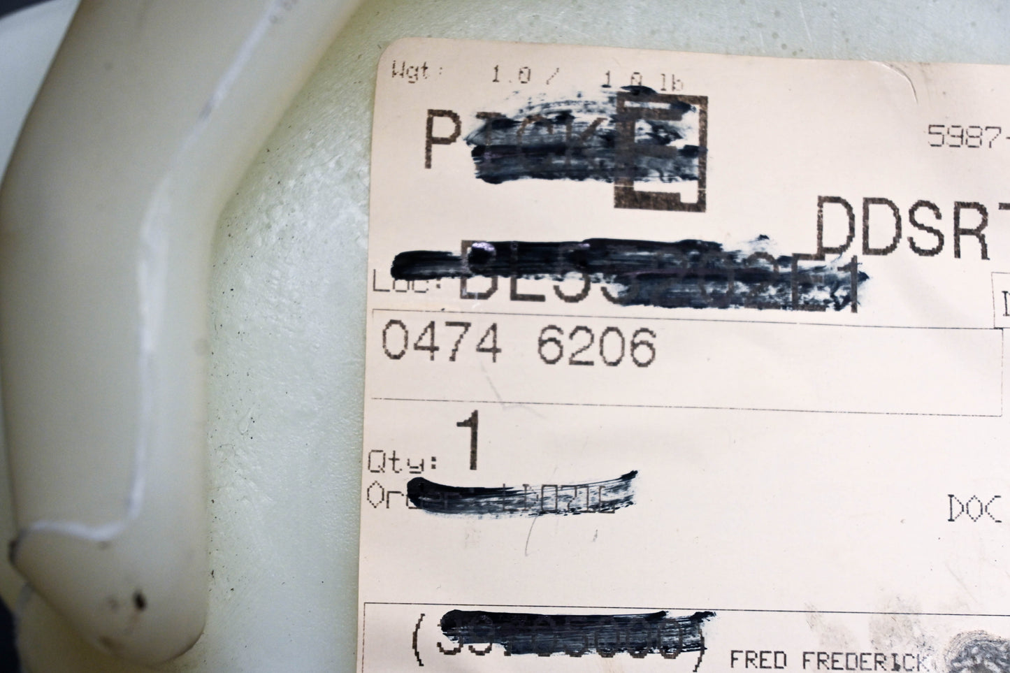Mopar 04746206, 4746206 Coolant Reservoir NOS