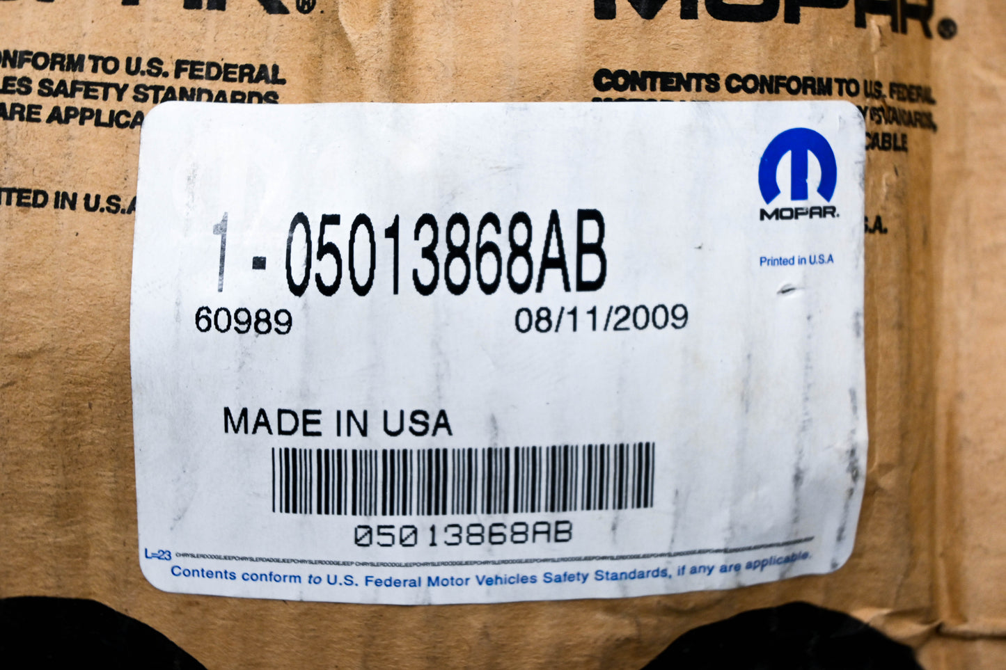Mopar 05013868AB, 5013868AB Camshaft Intermediate Gear NOS