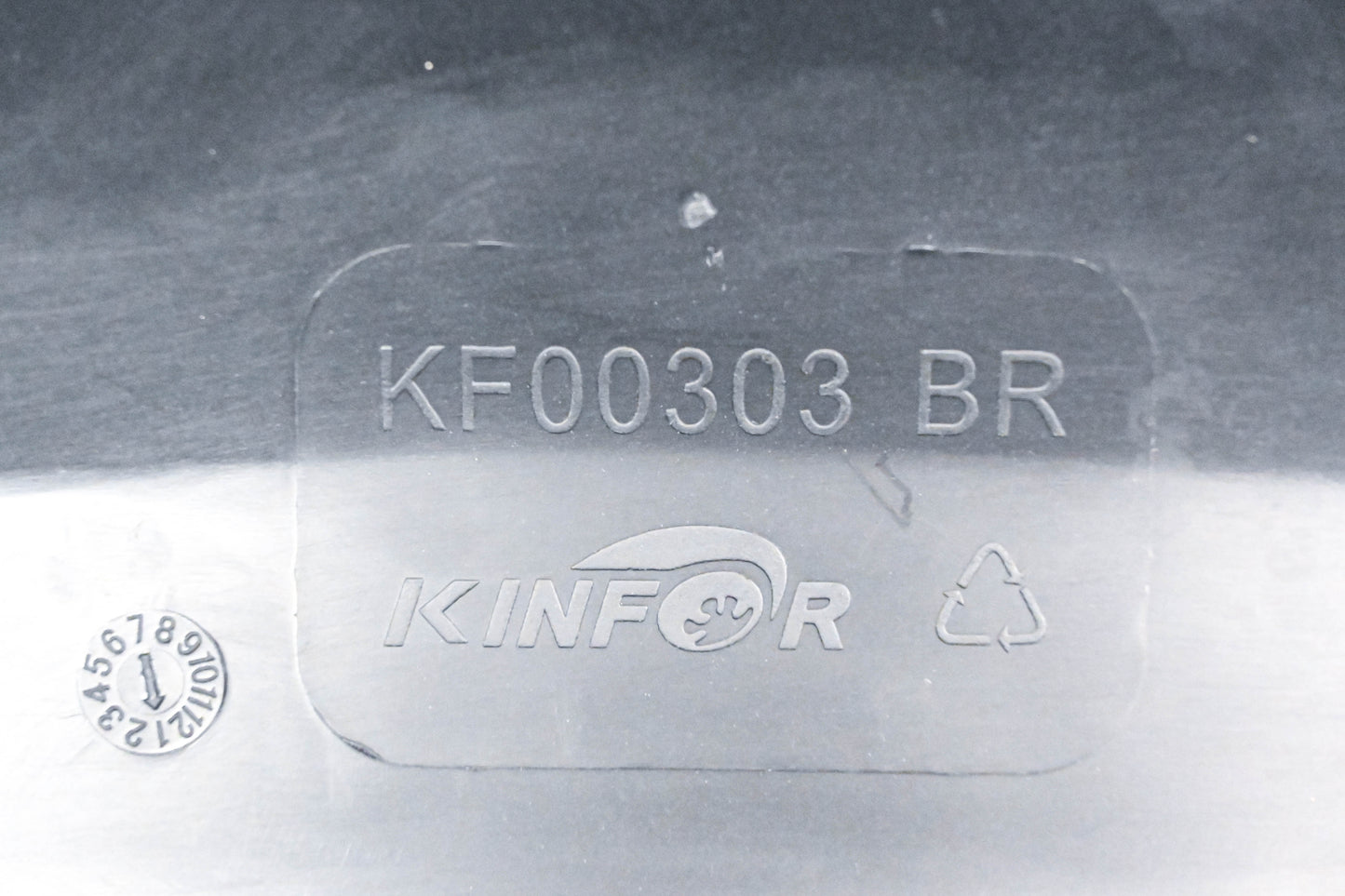 Kinfor KF00303BR Blue Rear Right Fender Flare NOS