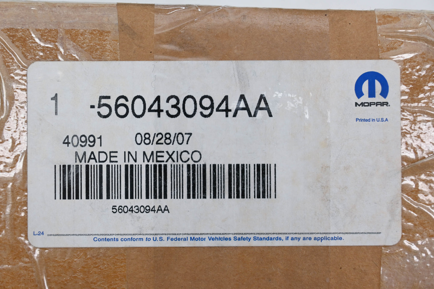 Mopar 56043094AA Speaker Assembly NOS