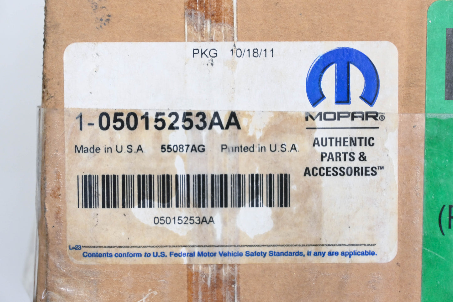 Mopar 05015253AA, 5015253AA Brake Caliper Assembly NOS