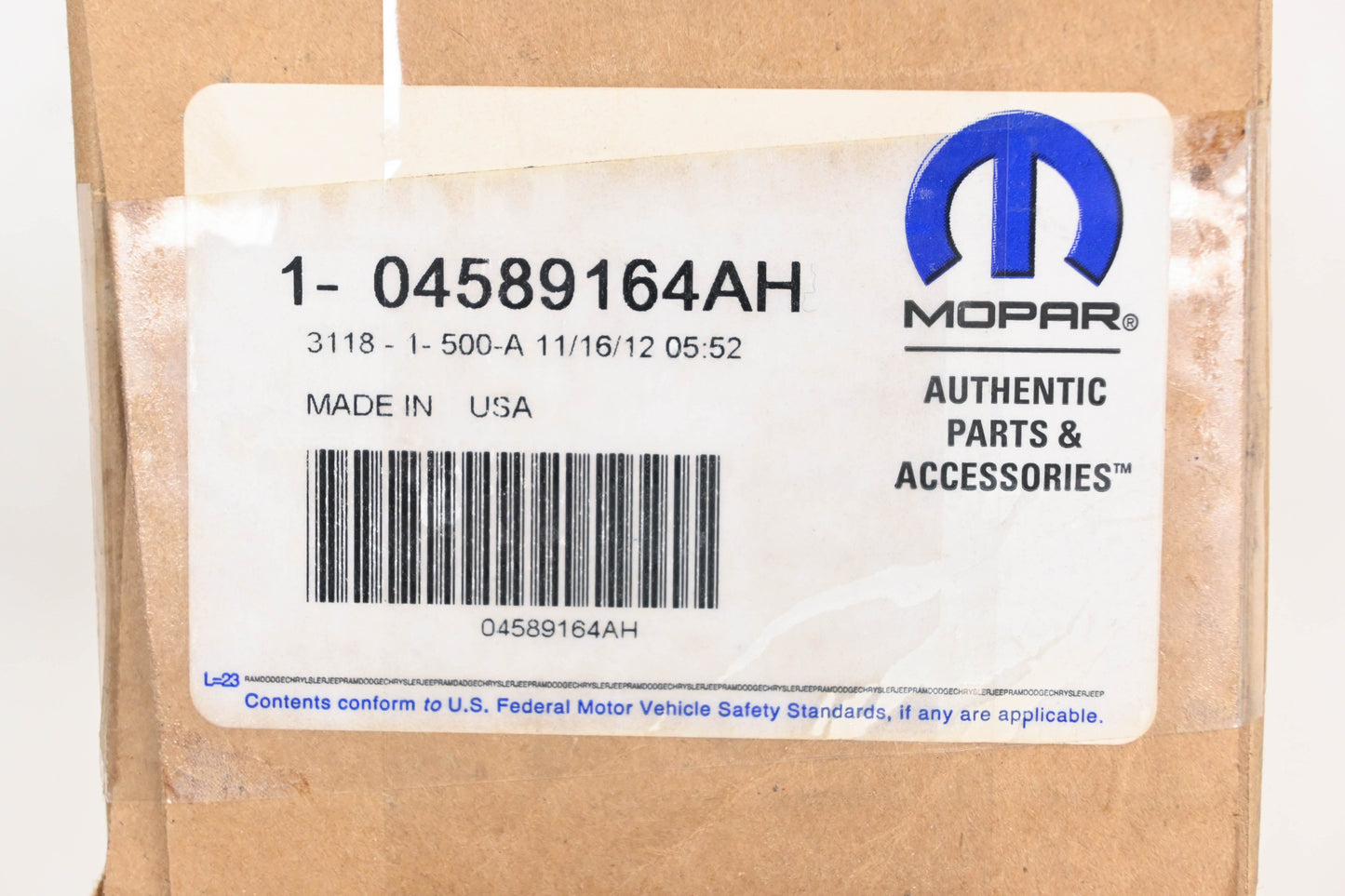 Mopar 04589164AH, 4589164AH Door Handle NOS