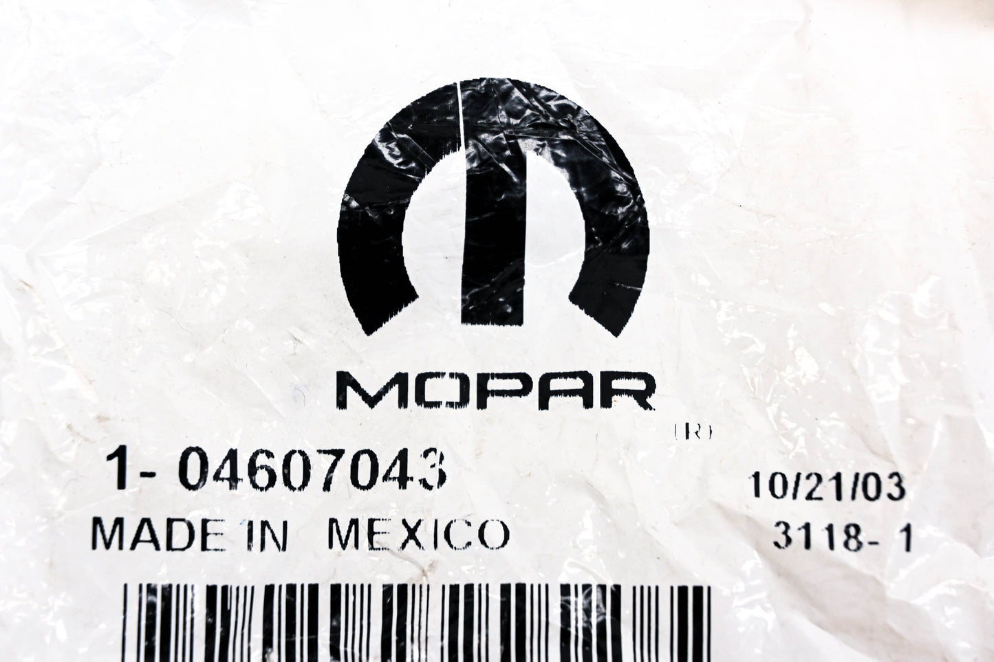 Mopar 04607043, 4607043 Power Seat Switch Cover NOS