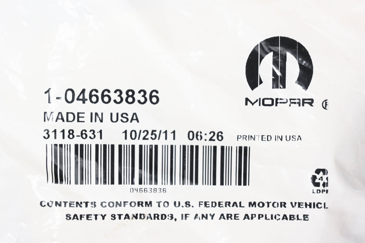 Mopar 04663836, 4663836 Engine Valve NOS