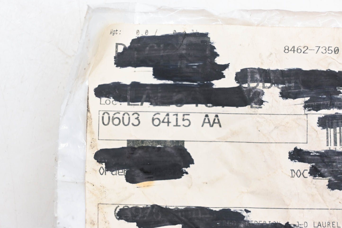 Mopar 06036415AA, 6036415AA Driveshaft Mounting Bolt NOS