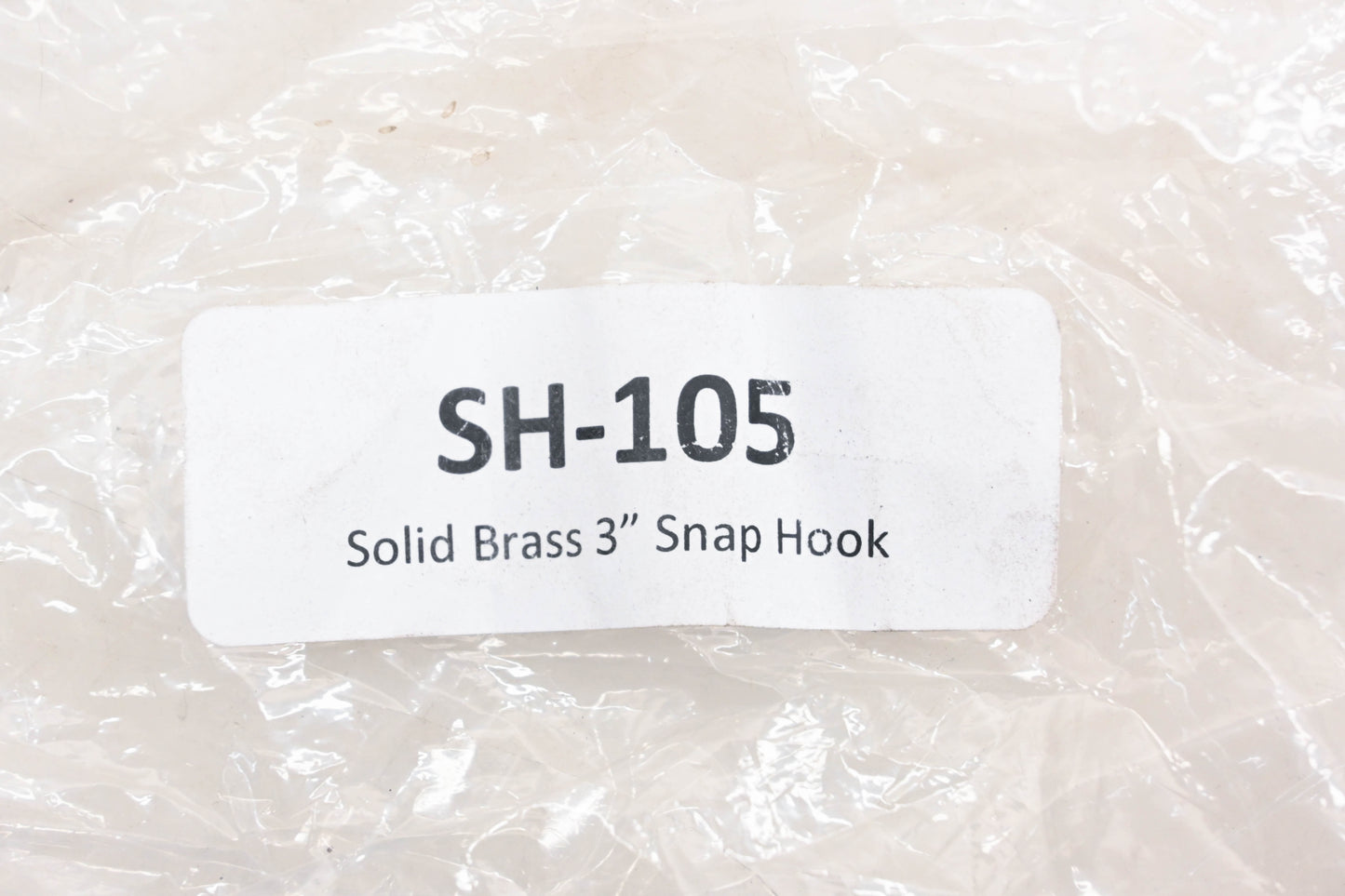 Aftermarket SH-105 Solid Brass 3" Snap Hook NOS