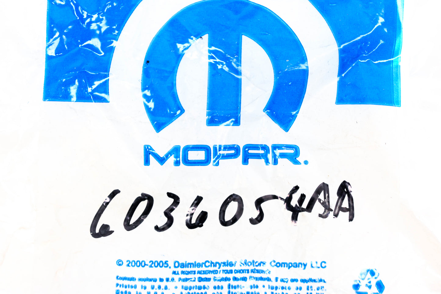 Mopar 06036054AA, 6036054AA Hex Flange Screw NOS