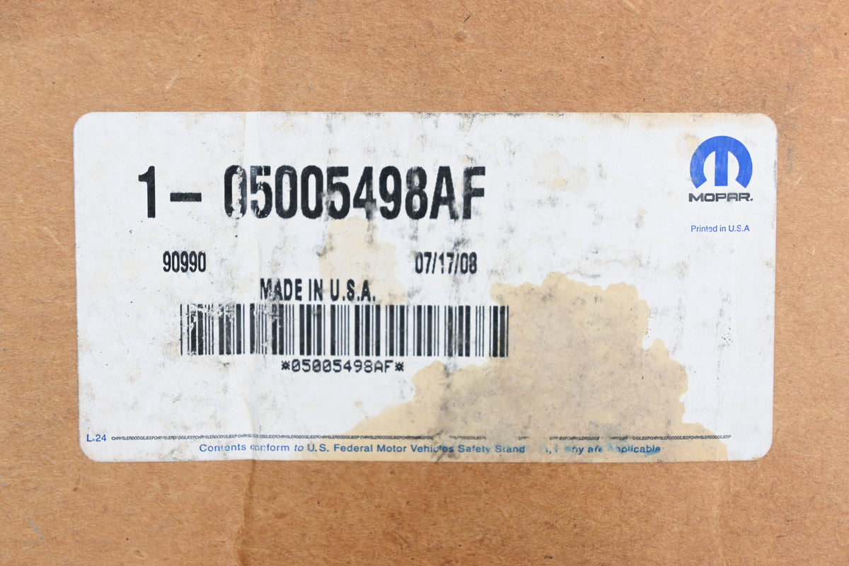 Mopar 05005498AF, 5005498AF AC Compressor w/ Clutch Pulley NOS