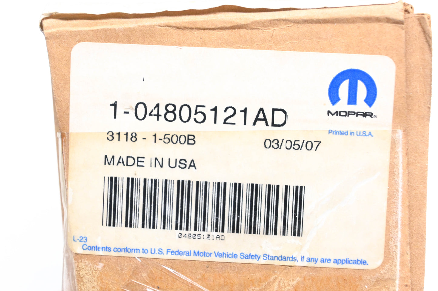 Mopar 04805121AD High Mount Stop Lamp NOS