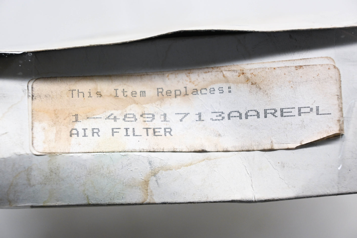 Aftermarket 04891713AA Air Filter NOS