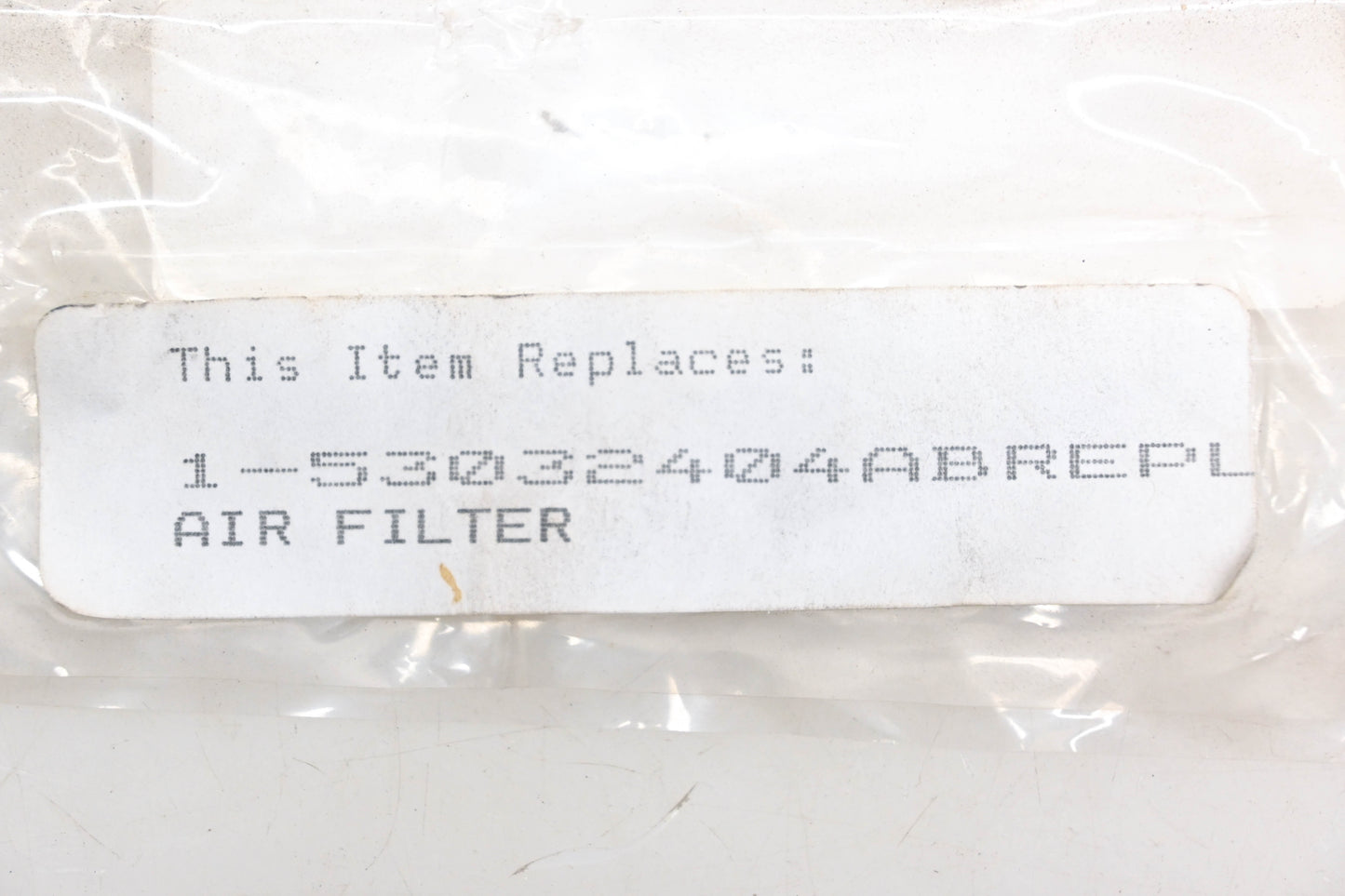Aftermarket 53032404AB Air Filter NOS