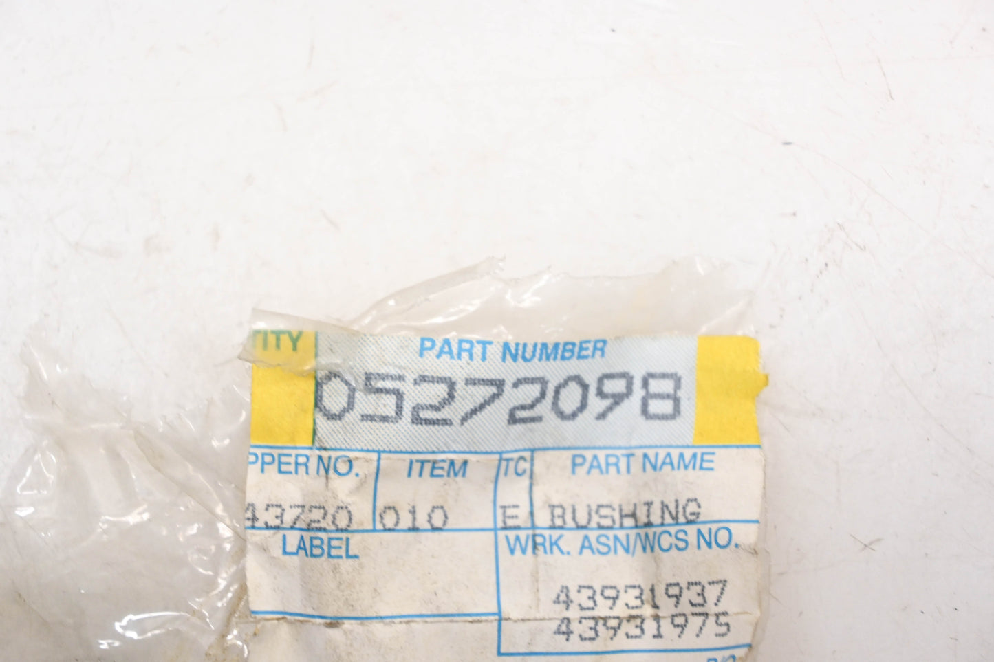 Mopar 05272098 Wishbone Bushing NOS