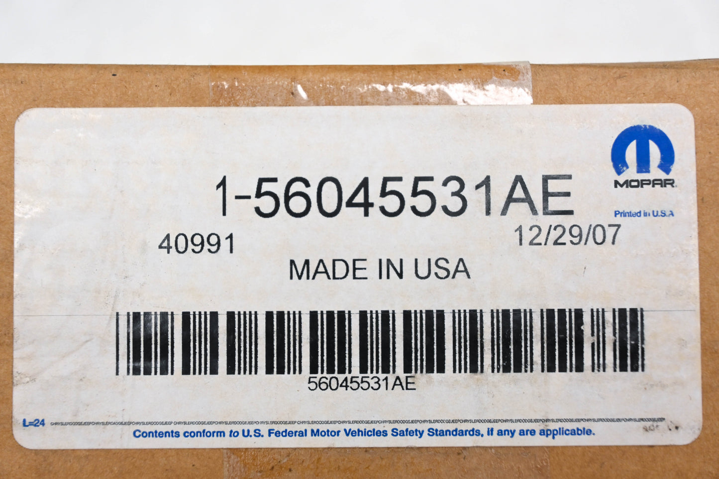 Mopar 56045531AE Headlight Control Switch NOS