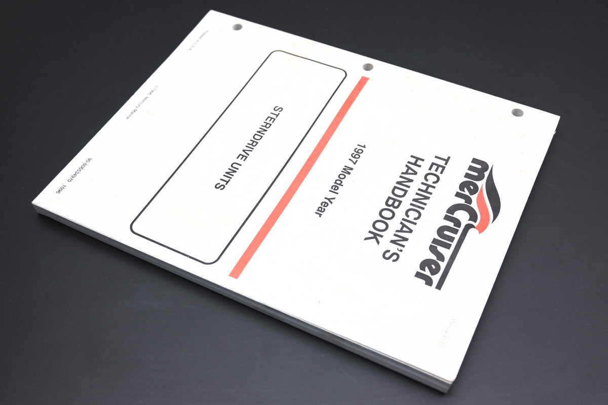 Mercruiser 90-806534970 1096 1997 Stern Drive Unit Technician's Handbook