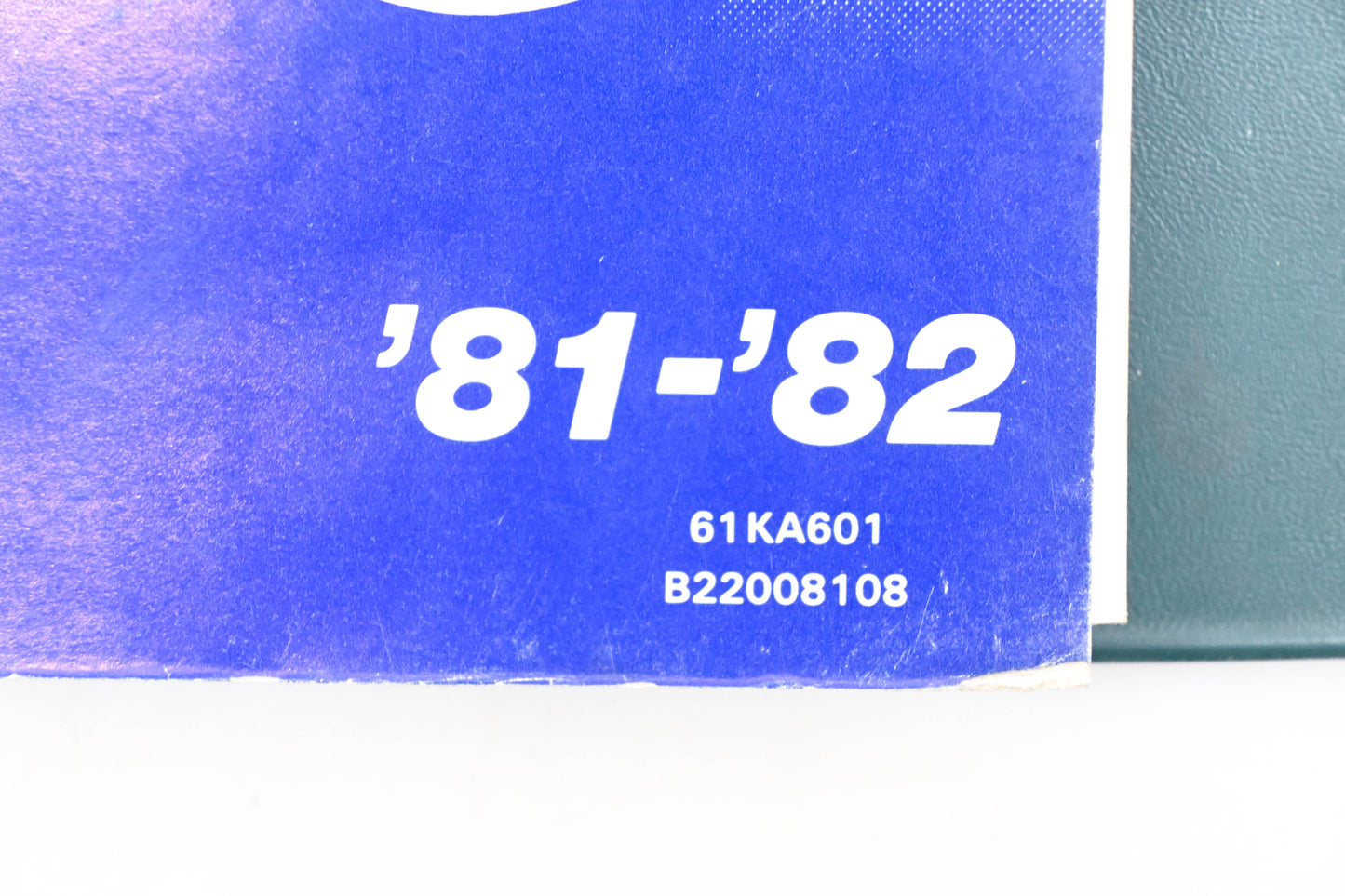 OEM Honda 61KA601 1981-82 XR250R Shop Manual