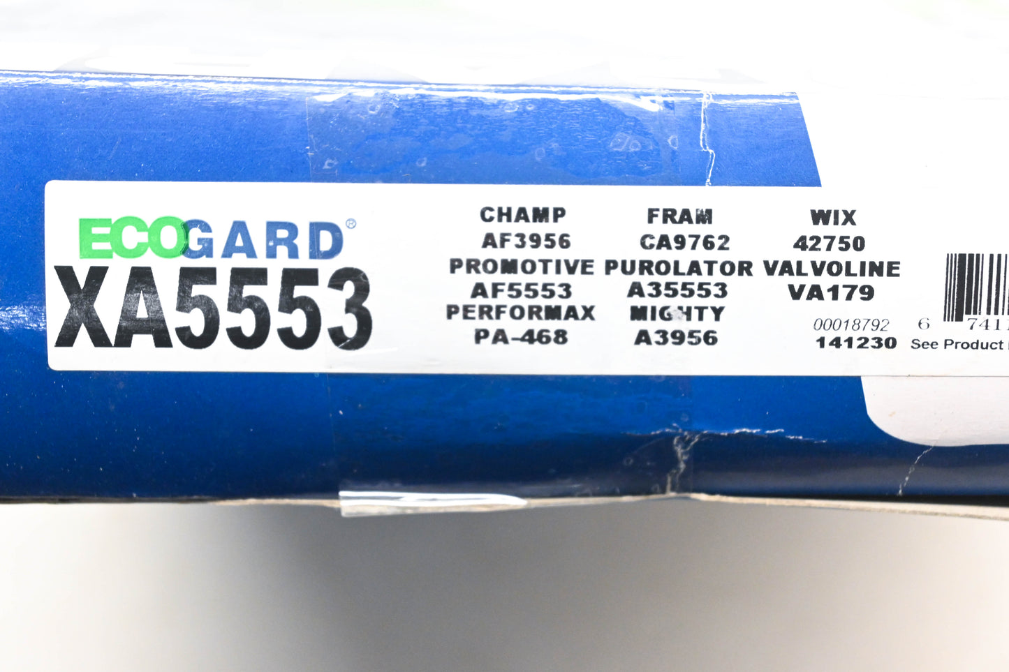 Ecogard XA5553 Air Filter NOS