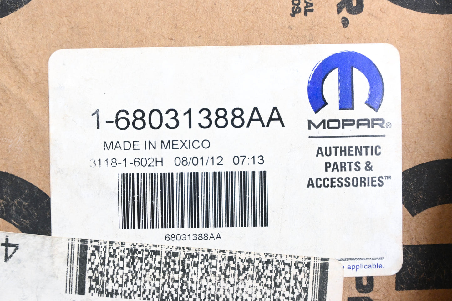 Mopar 68031388AA Crankshaft Seal Retainer NOS
