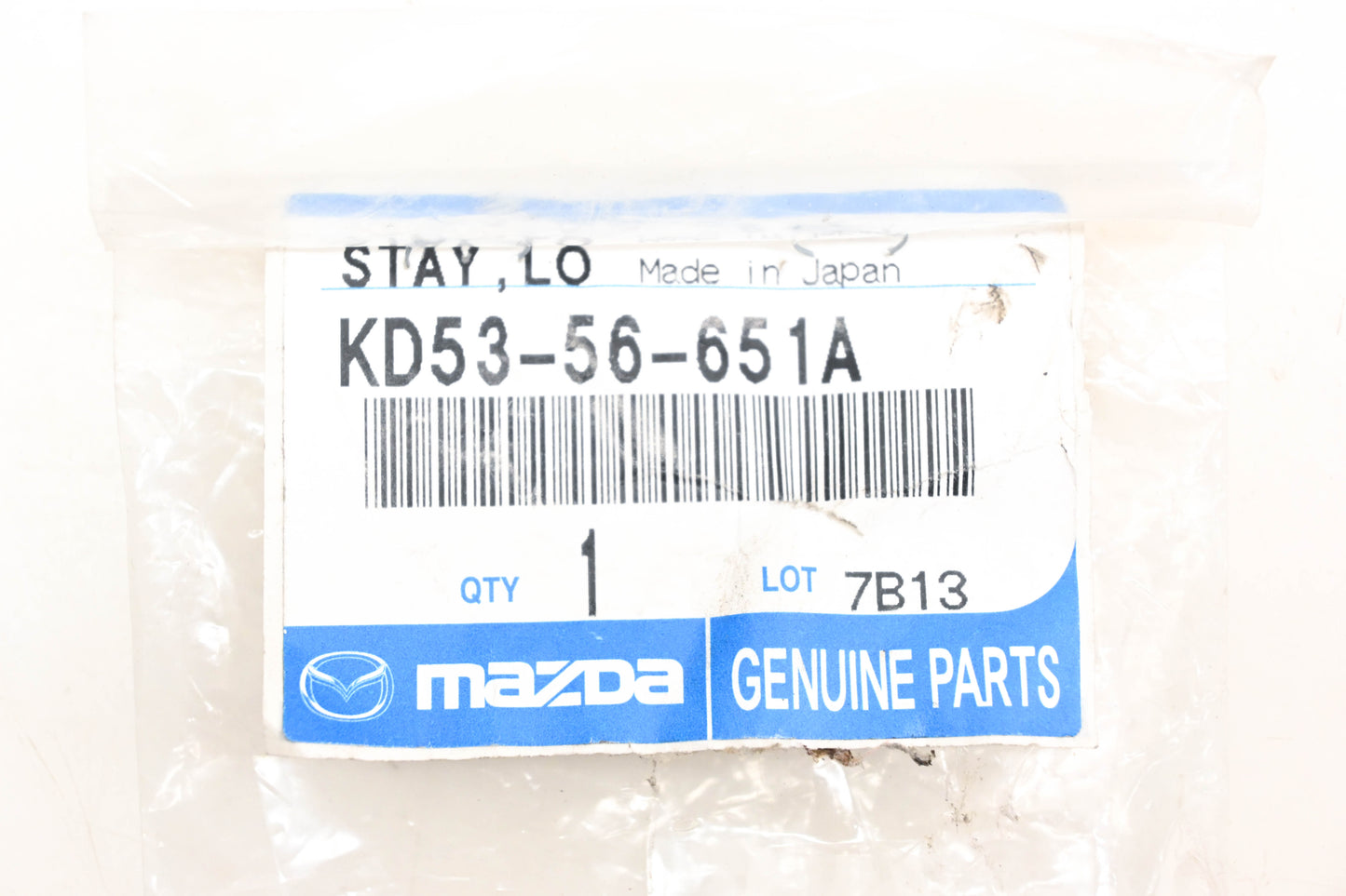 New OEM Mazda KD53-56-651A Stay Lock Bonnet NOS