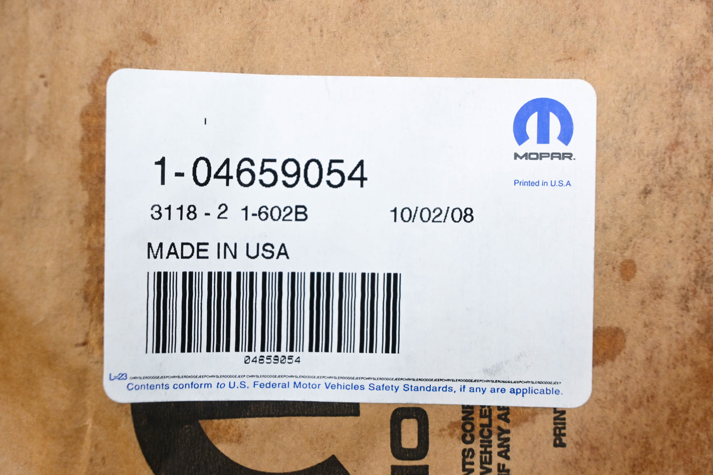 Mopar 04659054 Transmission Clutch Reaction Plate NOS