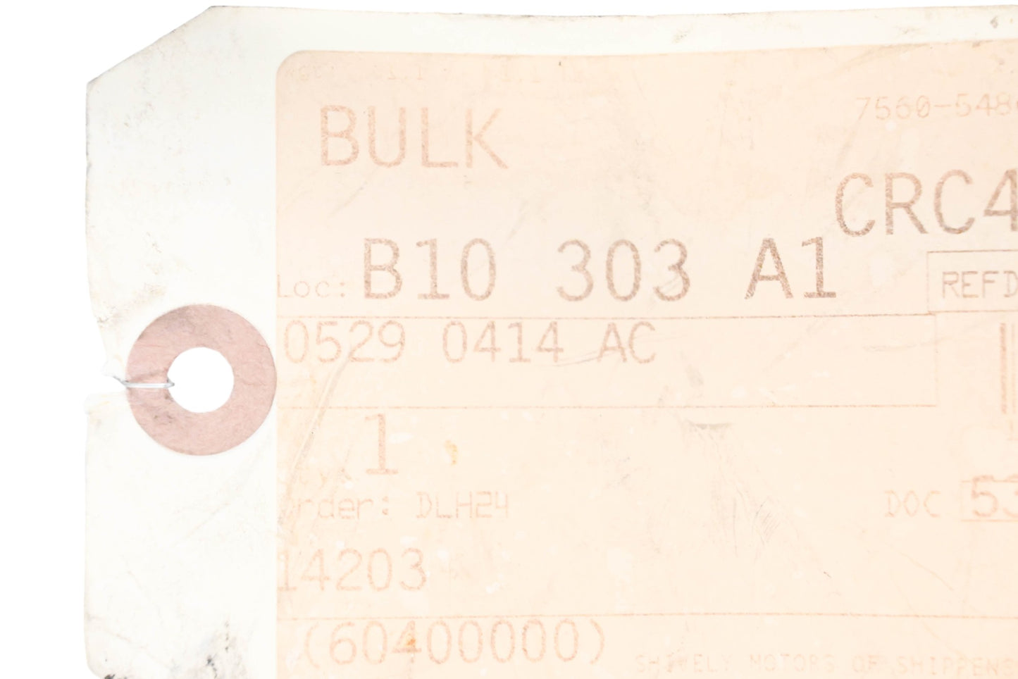 Mopar 5290414AC Oil Cooler Line Tube Assembly NOS