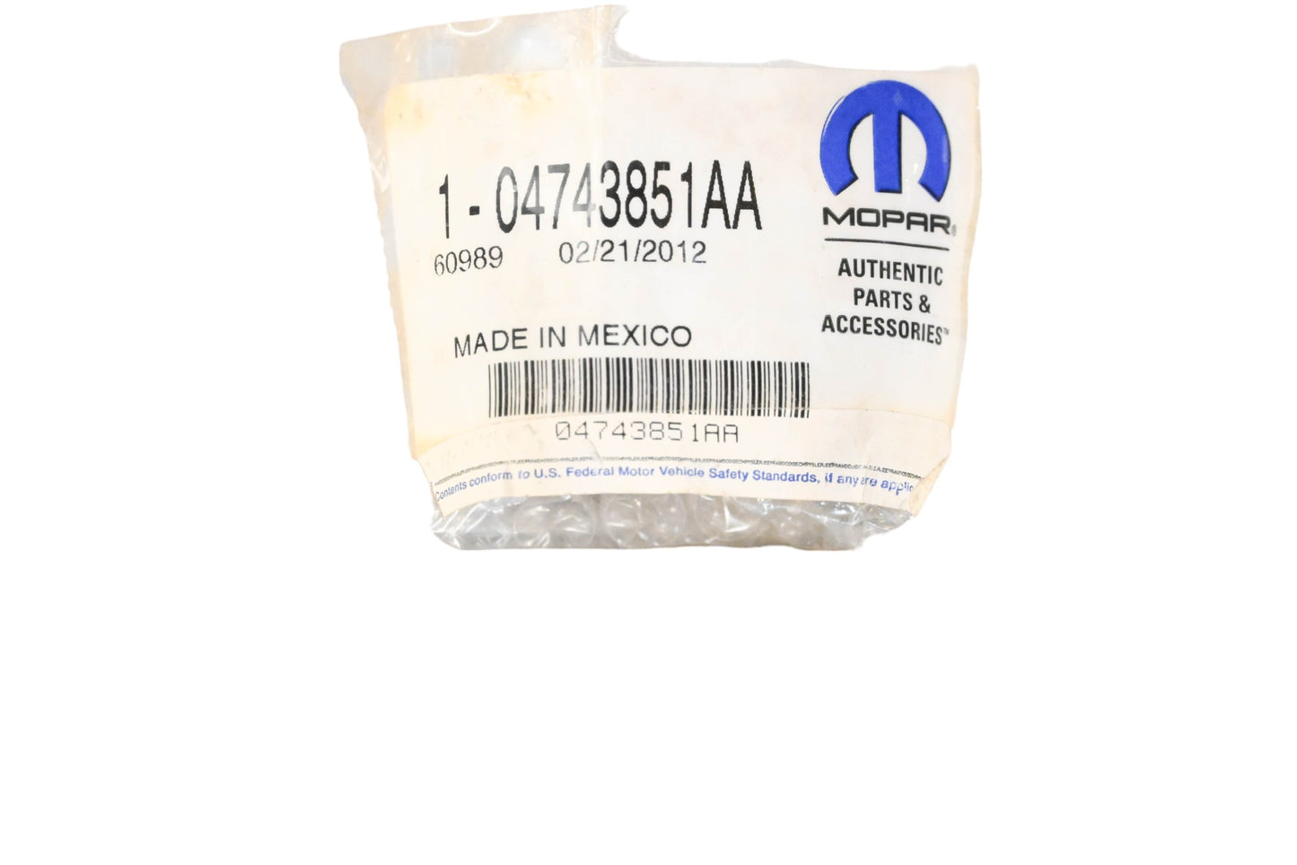 Mopar 4743851AA, 15-06HS0545 Power Steering Line With Oil Cooler Assembly NOS