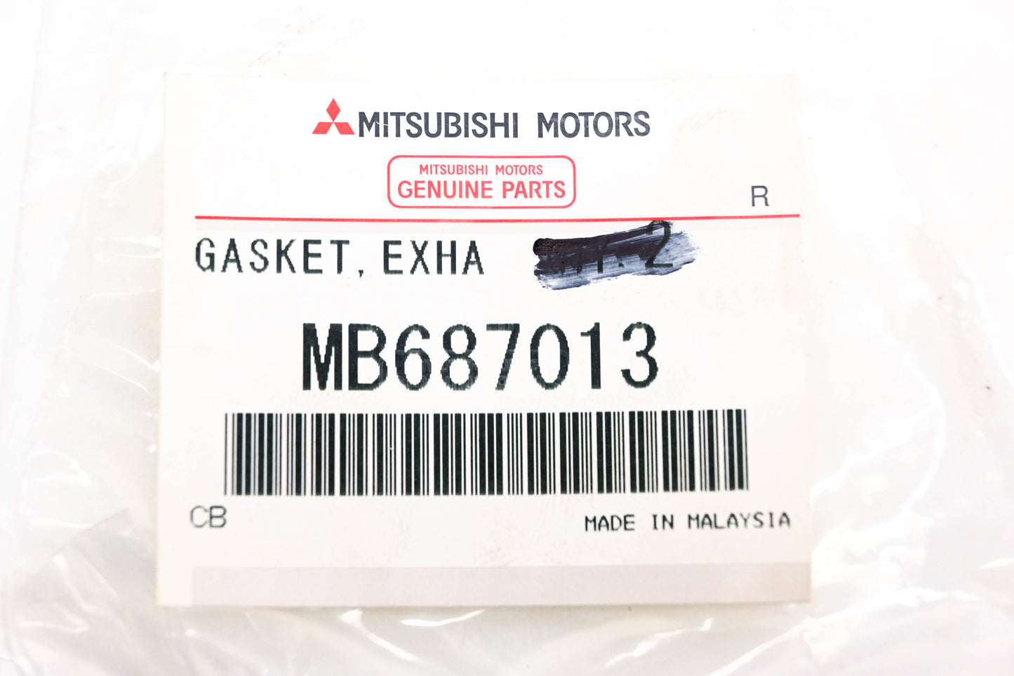 Mitsubishi MB687013 Exhaust Gasket NOS