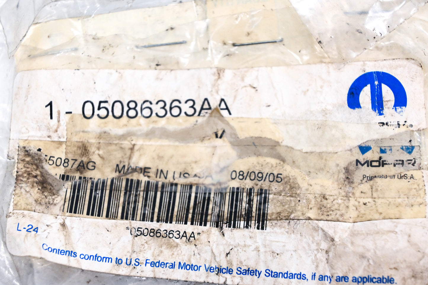 Mopar 05086363AA, 5086363AA Brake Pad Retainer Clips Qty 2 NOS
